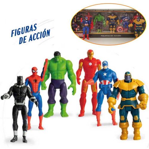 Set De Figuras MARVEL M-6