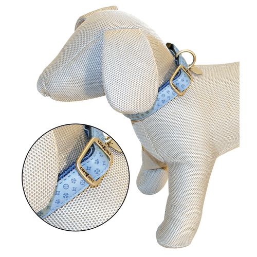 Collar para perros Mylord celeste M