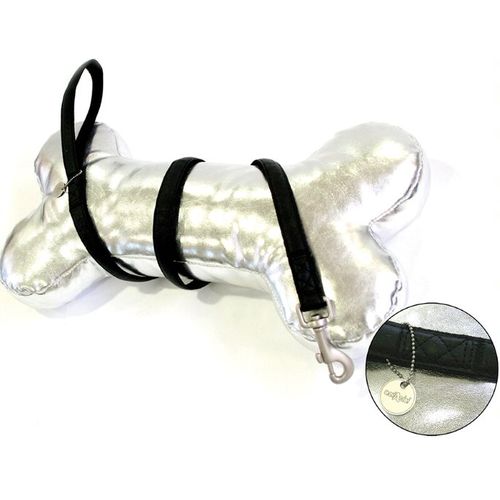 Correa para perros Vanity Negro 120 cm x 20 mm