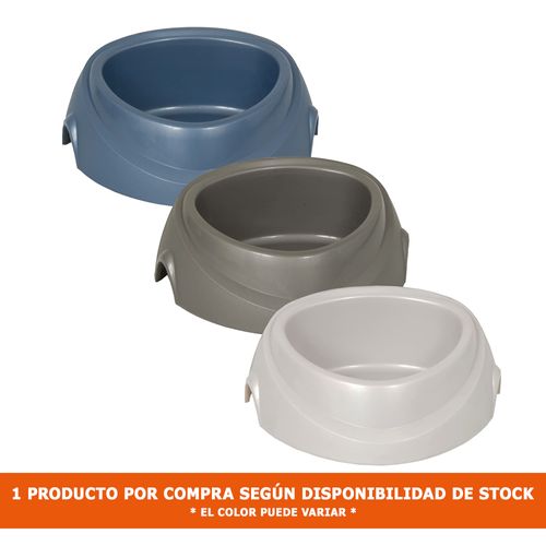 Plato de Comida Petmate Ultra Pesado con Microban Jumbo 8 Tazas