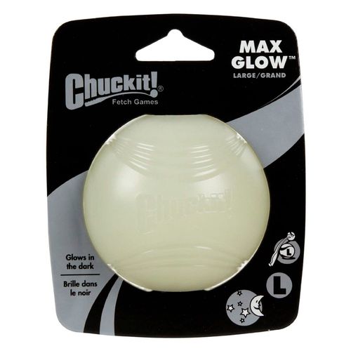 Juguete Pack de 1 Pelota Chuckit con Resplandor Máximo Tamaño Grande