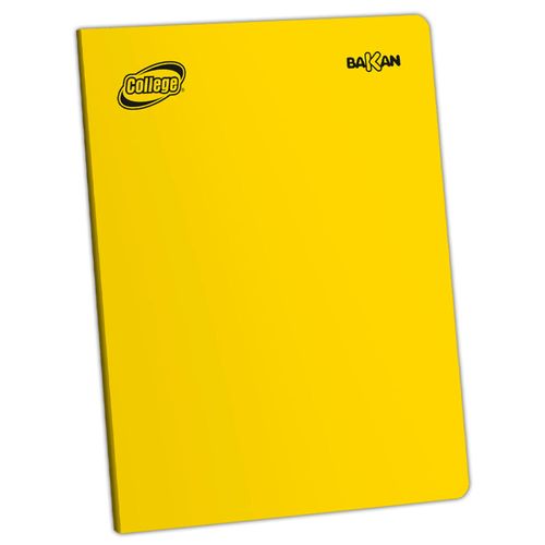 Cuaderno COLLEGE Triple Renglón Bakan 80 Hojas