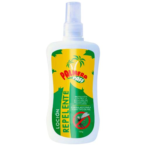 Loción Repelente de Insectos PALMERA Frasco 120g