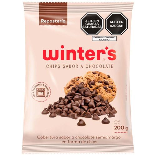 Chips Sabor a Chocolate WINTERS Bolsa 200g