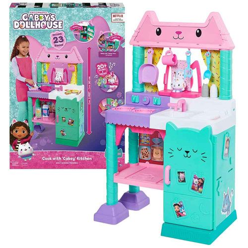 Juego de Cocina GABBYS DOLLHOUSE Real Interactivo