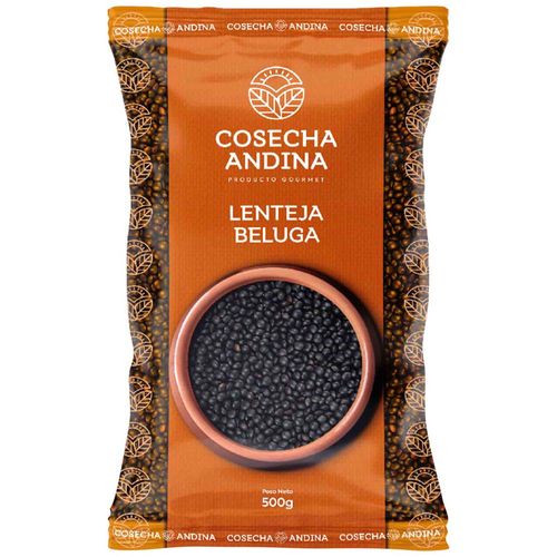 Lenteja Beluga COSECHA ANDINA Bolsa 500g