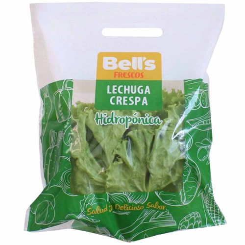 Lechuga Crespa Hidropónica BELL'S Bolsa 200g