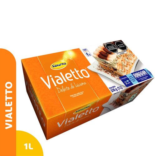 Helado Vialetto Deleite de Lúcuma D'ONOFRIO Caja 1.5L