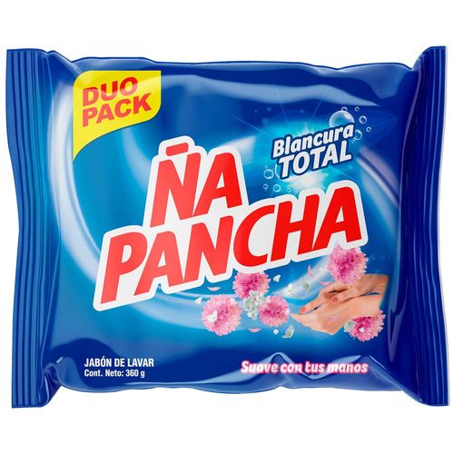 Jabón de Lavar ÑA PANCHA Floral 180g Bolsa 2un