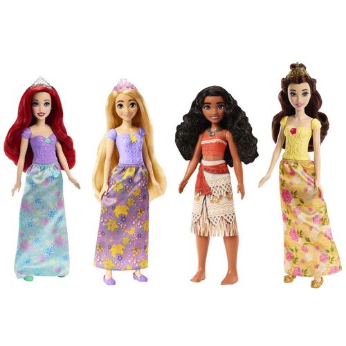 Muñeca DISNEY PRINCESA Sorpresa Faldas de Estampado