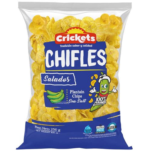 Chifles Salados CRICKETS Bolsa 250g