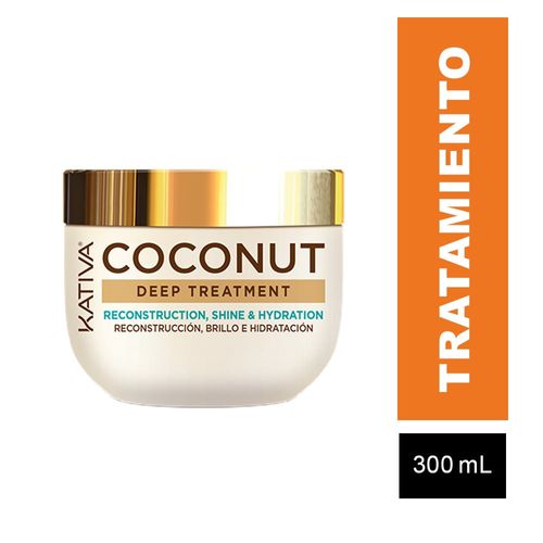 Tratamiento para el Cabello KATIVA Coconut Frasco 300ml