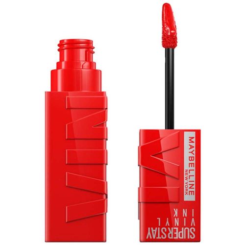 Labial MAYBELLINE Superstay Vinyl Ink Red-Hot Frasco 1un