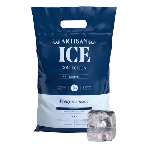 Hielo Kold Draft ARTISAN Bolsa 3kg