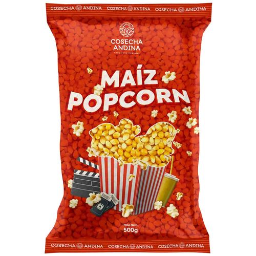 Maíz Pop Corn COSECHA ANDINA Bolsa 500g