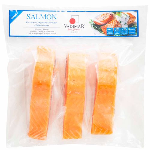 Porciones de Salmón VADIMAR Bolsa 500g