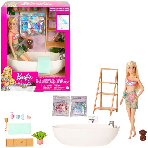 Set de Juego BARBIE Baño de Burbujas