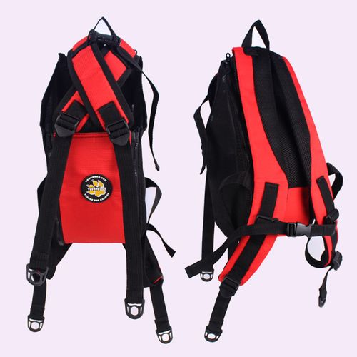 Mochila Canguro para perros Rojo L