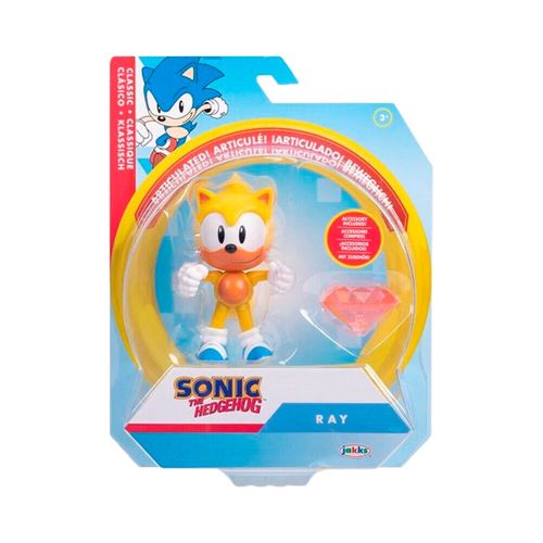 Sonic The Hedgehog Wave 10 Figura de Ray  + Accesorio