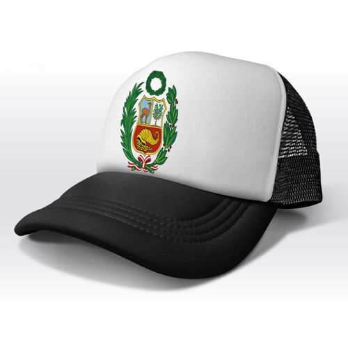 Gorro Escudo Perú Selección Negro