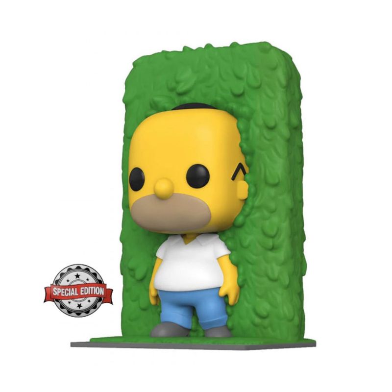 Funko-Pop--THE-SIMPSONS-–-Homer-in-hedges-N°-1252-Special-Edition