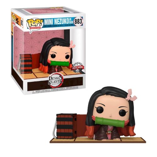 Funko Pop: "6"-DEMON SLAYER-Mini Nezuko In Box N° 883 SE