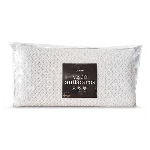 Almohada Visco Antiácaros Estándar (60x40 cm)