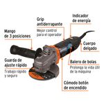 Amoladora-Truper-ERGO-PRO-850W-10-discos-de-corte-1-Wincha-3m-TRUPER