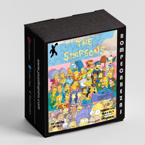 Rompecabezas Los Simpsons COD:38.1 Person. -Puzzles Peru