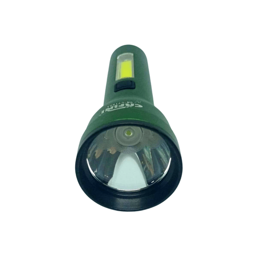 Linterna Táctica + Reflector Recargable 5w Cafini Cn-l7150a Verde