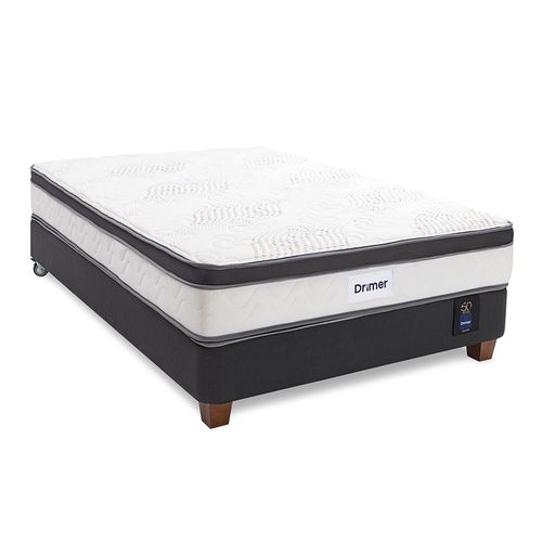 Cama Americana Pocket Aero Látex 1.5 Plazas