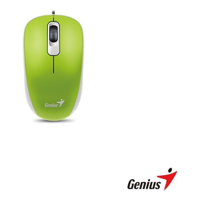 Mouse-Genius-Dx-110-Cable-Usb---Verde