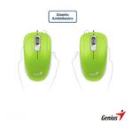 Mouse-Genius-Dx-110-Cable-Usb---Verde