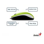 Mouse-Genius-Dx-110-Cable-Usb---Verde