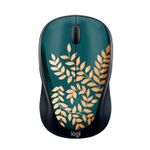 MOUSE-LOGITECH-M317C-WIRELESS-GOLDEN-GARDEN-BLACK