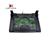 COOLER-XBLADE-P-NOTEBOOK-GLACIUS-17--5-FAN-USB-GREEN-LIGHT-BLACK