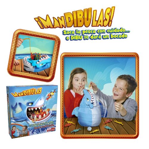 Juego De Mesa Goliath Mandíbulas Juego De Pesca