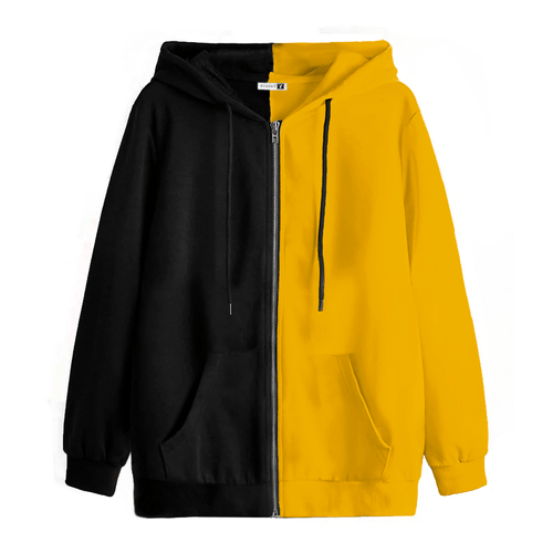 Polera Hombre Yansus Bicolor Amarillo