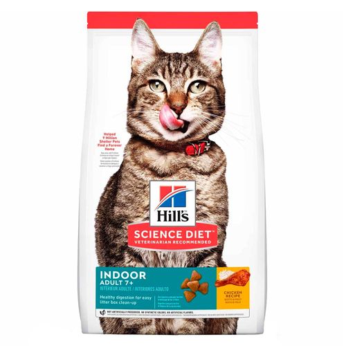 Comida de Gato Hill's Prescription Diet Adulto Mayor Interior +7Años 1.6kg