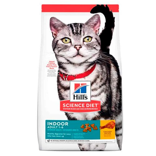 Comida de Gato Hill's Science Diet Adulto de Interiores Pollo 7kg