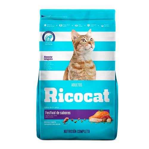 Comida para Gatos Ricocat Adultos de Festival de Sabores 3kg