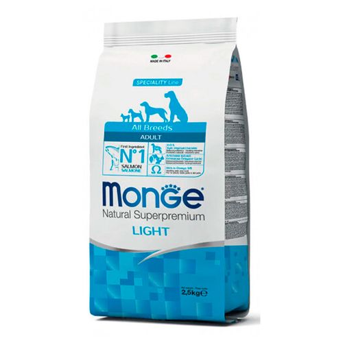 Comida para Perros Adultos de Salmón Claro Monge de 2.5kg