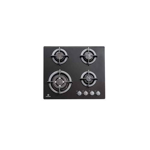 Cocina Empotrable 4Hornillas de Vidrio Templado Indurama EGI 604VDNEG