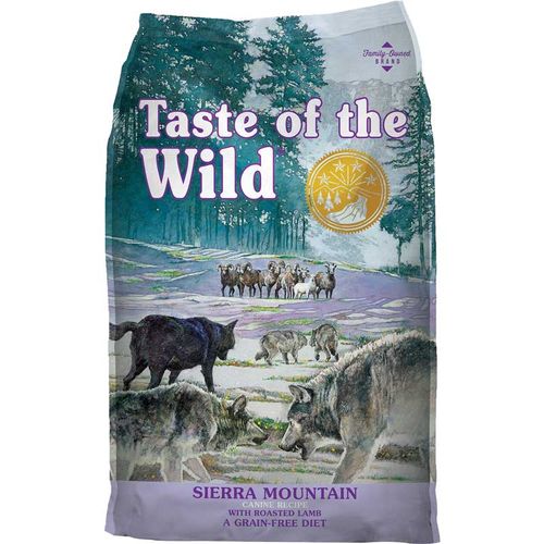 Comida para Perros Taste of the wild sierra mountain – Cordero 12.2 kg