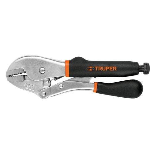 Alicate de presion recto mango de vinil 10" Truper