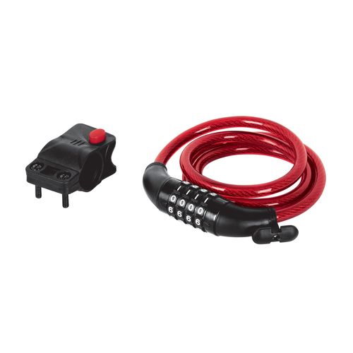 Candado de cable Hermex 10 mm C/ clave numerico