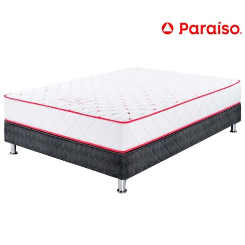 Cama PARAISO Consul 2 Plz + 2 Almohadas + Protector