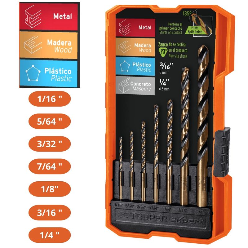Juego-brocas-para-metal-y-brocas-para-concreto-11-piezas-Truper