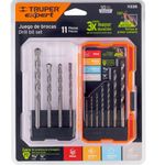 Juego-brocas-para-metal-y-brocas-para-concreto-11-piezas-Truper