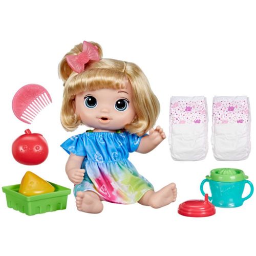 Muñeca Baby Alive Fruity Sips Apple Bldh